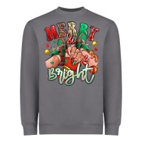Storm merry and bright caucasian girl sneakers Heavyweight Sweatshirt - RanaPortraitStore