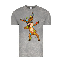 Cloud Rock dabbing deer Vintage Tee - Zillion Design Studio