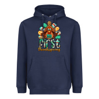 Navy my first thanksgiving turkey Heavyweight Hoodie - Jasminsmagicworld