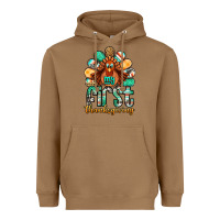 Toasted Coconut my first thanksgiving turkey Heavyweight Hoodie - Jasminsmagicworld