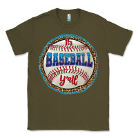 Army Green it's baseball y'all Classic Tee - HRA Design Shop