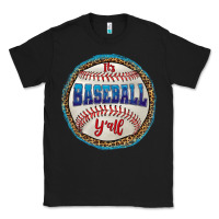 Black it's baseball y'all Classic Tee - HRA Design Shop