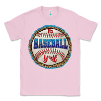 Bubblegum Pink it's baseball y'all Classic Tee - HRA Design Shop