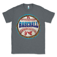 Charcoal Heather it's baseball y'all Classic Tee - HRA Design Shop