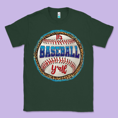 It's Baseball Y'all Classic Tee Designed By Hra Design Shop