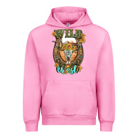 Fuchsia Pink wild west Urban Hoodie - Artiststas