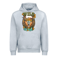 Heather Grey wild west Urban Hoodie - Artiststas