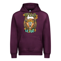 Mauve Wine wild west Urban Hoodie - Artiststas