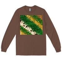 Chestnut St. Patrick's Day leopard cowhide glitter tumbler Long Sleeve Tee - Neo Western
