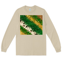 Mushroom St. Patrick's Day leopard cowhide glitter tumbler Long Sleeve Tee - Neo Western