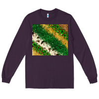 Plum St. Patrick's Day leopard cowhide glitter tumbler Long Sleeve Tee - Neo Western