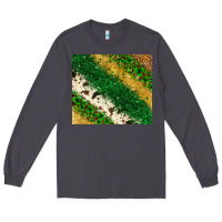 Smoke St. Patrick's Day leopard cowhide glitter tumbler Long Sleeve Tee - Neo Western