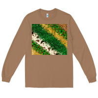 Toasted Coconut St. Patrick's Day leopard cowhide glitter tumbler Long Sleeve Tee - Neo Western