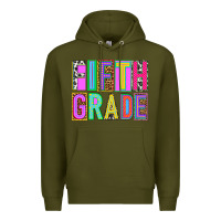 Army Green fifth grade Premium Hoodie - NancyCooperArtShop