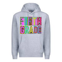 Heather Grey fifth grade Premium Hoodie - NancyCooperArtShop