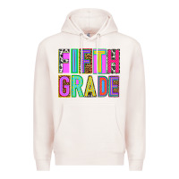 Pale Pink fifth grade Premium Hoodie - NancyCooperArtShop