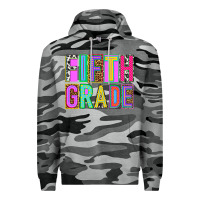 Slate Camo fifth grade Premium Hoodie - NancyCooperArtShop