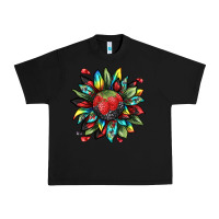 Black berry sunflower Urban Heavy Tee - texasbilliewilder
