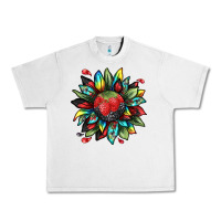 Lunar Rock berry sunflower Urban Heavy Tee - texasbilliewilder