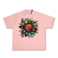 Salmon berry sunflower Urban Heavy Tee - texasbilliewilder