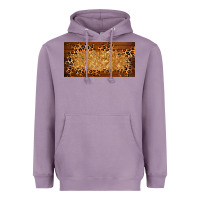 Lavender wooden leopard glitter  license plate template Heavyweight Hoodie - BarkalooDesign