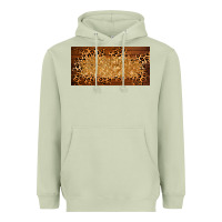 Matcha wooden leopard glitter  license plate template Heavyweight Hoodie - BarkalooDesign