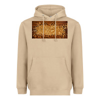 Mushroom wooden leopard glitter  license plate template Heavyweight Hoodie - BarkalooDesign