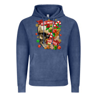 Vintage Denim sorta merry sorta scary Vintage Hoodie - MaliasSmallBusiness