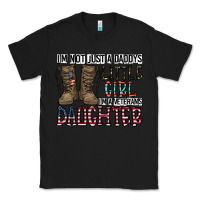Black I'm Not Just A Daddy's Little Girl Classic Tee - CowhideDigitalArt