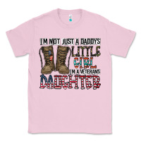 Bubblegum Pink I'm Not Just A Daddy's Little Girl Classic Tee - CowhideDigitalArt