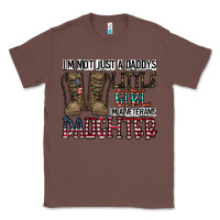 Chestnut I'm Not Just A Daddy's Little Girl Classic Tee - CowhideDigitalArt