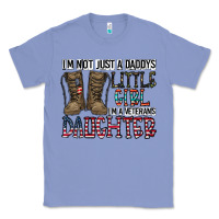 Colony Blue I'm Not Just A Daddy's Little Girl Classic Tee - CowhideDigitalArt