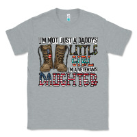 Heather Grey I'm Not Just A Daddy's Little Girl Classic Tee - CowhideDigitalArt