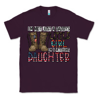 Plum I'm Not Just A Daddy's Little Girl Classic Tee - CowhideDigitalArt