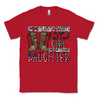 Red I'm Not Just A Daddy's Little Girl Classic Tee - CowhideDigitalArt