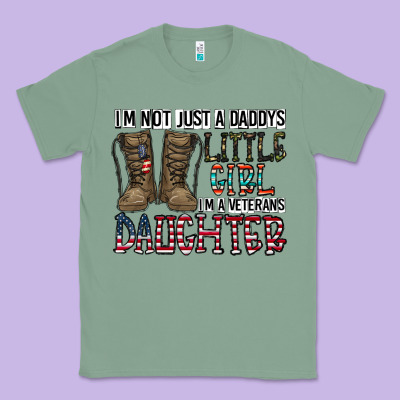 I'm Not Just A Daddy's Little Girl Classic Tee Designed By Cowhidedigitalart