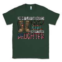 Sports Green I'm Not Just A Daddy's Little Girl Classic Tee - CowhideDigitalArt