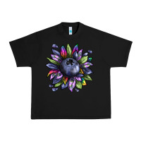 Black blueberry sunflower Urban Heavy Tee - texasbilliewilder