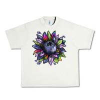 Pistachio blueberry sunflower Urban Heavy Tee - texasbilliewilder