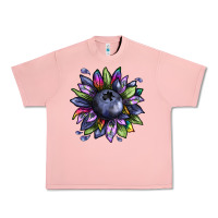 Salmon blueberry sunflower Urban Heavy Tee - texasbilliewilder