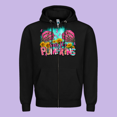 Save The Pumpkins Zipper Hoodie Designed By Adodesignshop
