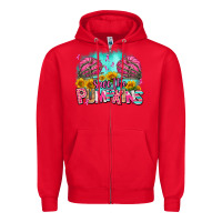 Red save the pumpkins Zipper Hoodie - AdoDesignShop