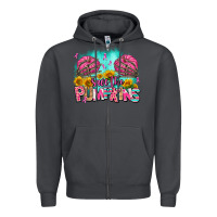 Smoke save the pumpkins Zipper Hoodie - AdoDesignShop