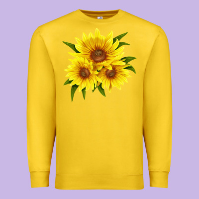 Maximillian Perennial Sunflower Premium Sweatshirt Designed By Lillyallendesigns