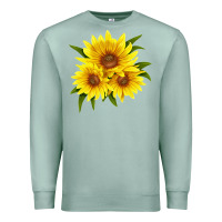 Seafoam maximillian perennial sunflower Premium Sweatshirt - LillyAllenDesigns