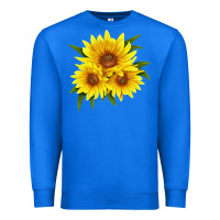 True Royal maximillian perennial sunflower Premium Sweatshirt - LillyAllenDesigns