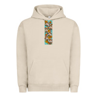 Pigment French Oak fall gnomes pen wrap 1 Urban Hoodie - Artiststas