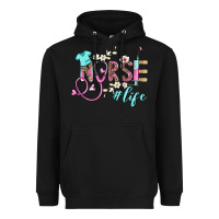 Black nurse life Heavyweight Hoodie - BarkalooDesign
