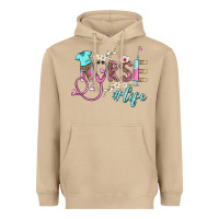Mushroom nurse life Heavyweight Hoodie - BarkalooDesign