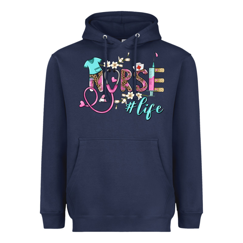 Nurse Life Heavyweight Hoodie by BarkalooDesign | Teevron